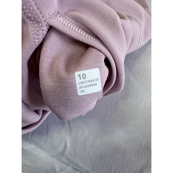 New lululemon Align High-Rise Short 6" Size 10 Pink Haze Biker Gym Yoga Nwt - Picture 6 of 7
